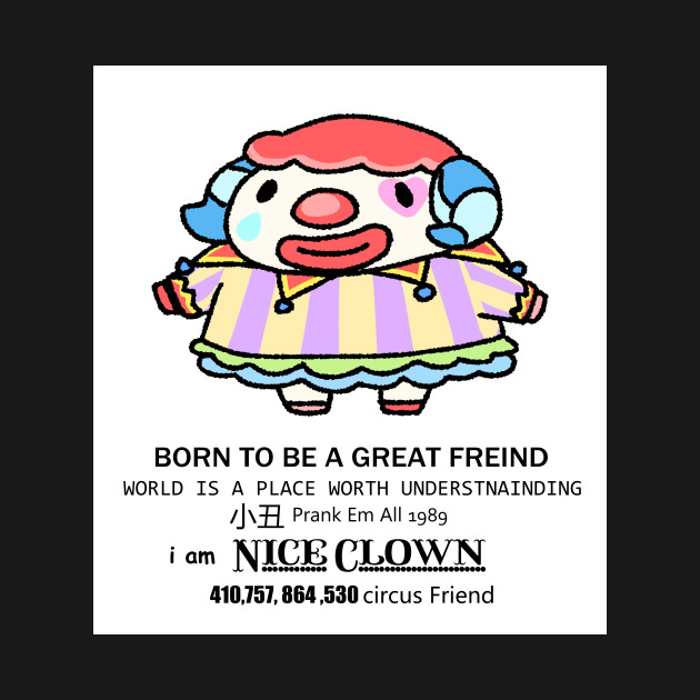 i am Nice Clown by waifuarts