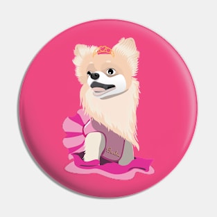 Barbie Dog Pin