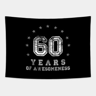 Vintage 60 years of awesomeness Tapestry