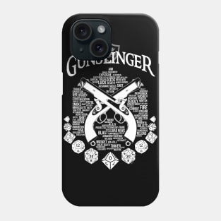 RPG Class Series: Gunslinger - White Version Phone Case