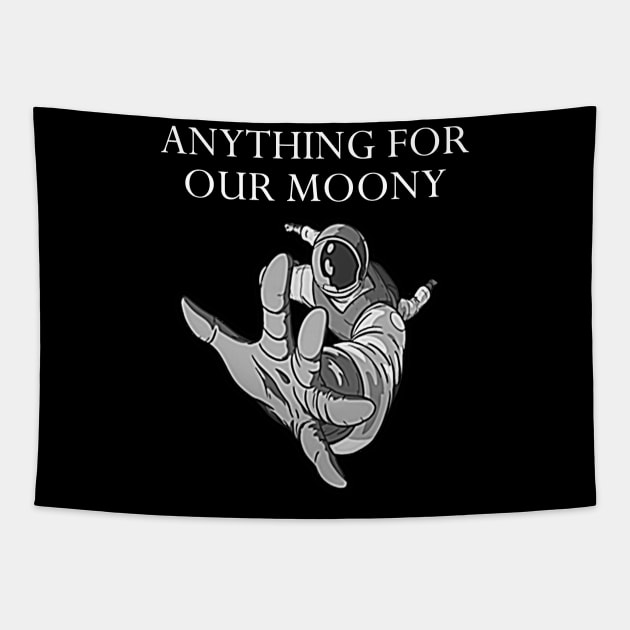 Anything for our moony Tapestry by SoulVector