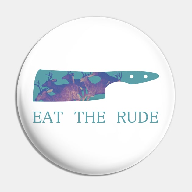 hannibal - eat the rude - large text Pin by ciciyu