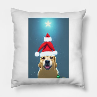 Westie Christmas Tree Dog Pillow