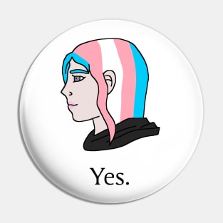 Trans Wojak Pin