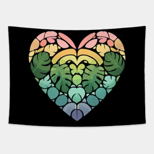 Monstera Love Tapestry