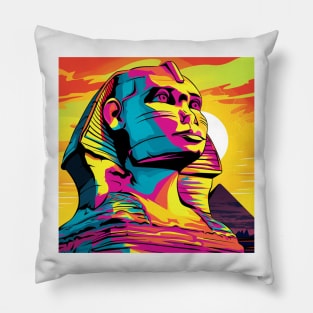 Sphinx Pop Art 5 Pillow