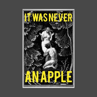 It was never an apple T-Shirt