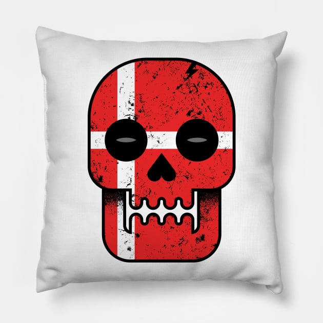 Denmark Till I Die Pillow by quilimo