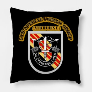 5th SFG Flash with Text - Vietnam Pillow