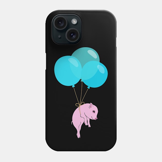 When Pigs Fly Phone Case by Natysik11111