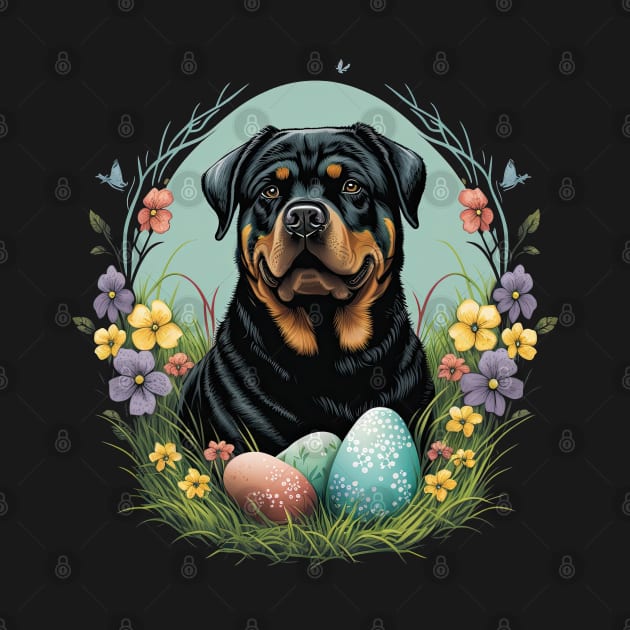 Rottweiler happy easter day by JayD World