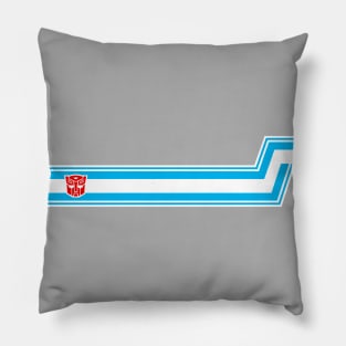 Optimus Prime Trailer Stripes Pillow