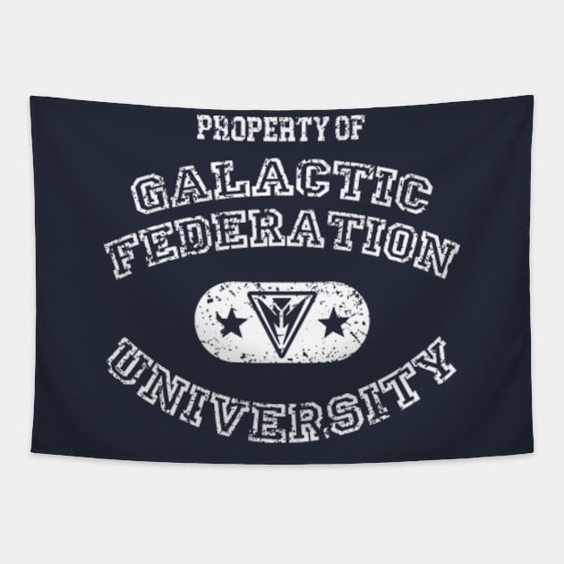 Galactic Federation University Tapestry by FlySquareWare