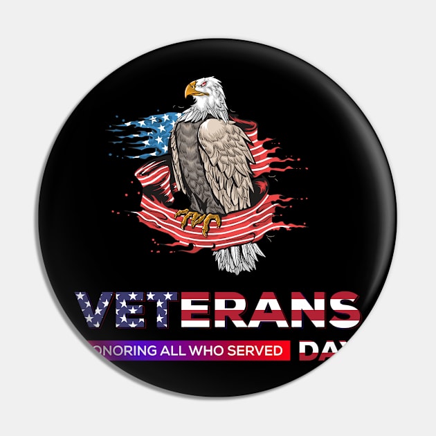 Veterans Pin by barwarrior