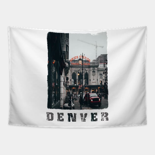 denver Tapestry by teehood