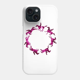 Showjumping Horse Sequence Phone Case