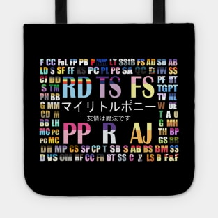 My Little Pony Initials Tote