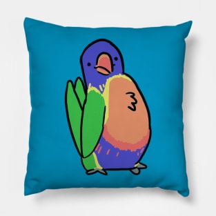 Rainbow Lorikeet Pillow