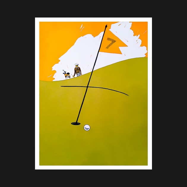 1927 Golf Illustration by ArtShare