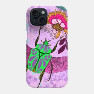 Goliath and the flowers Phone Case