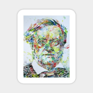 RICHARD WAGNER - watercolor portrait .2 Magnet