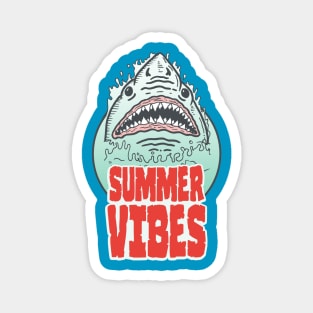 SUMMER VIBES SHARK Magnet