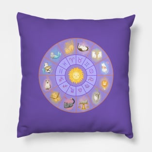 Zodiacats Pillow