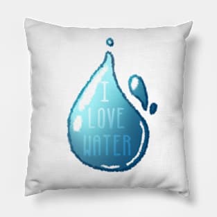 I LOVE WATER Pillow