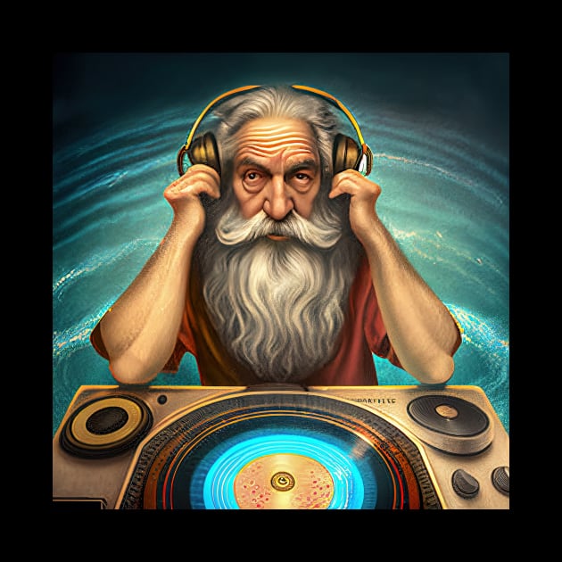 God is a DJ Series by VISIONARTIST