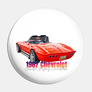 1967 Chevrolet Corvette Stingray Convertible Pin