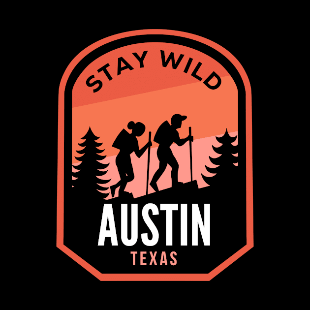 Austin Texas Hiking in Nature by HalpinDesign