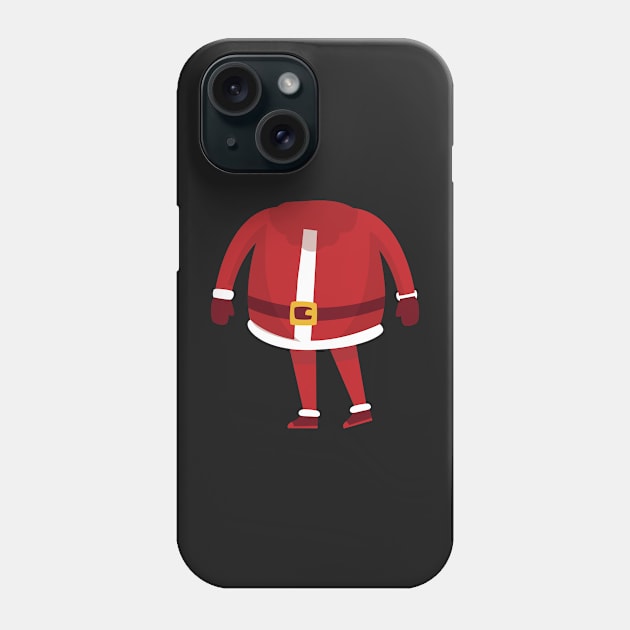 NOVELTY CHRISTMAS  RUDE XMAS SUIT - SANTAS BUDDY COSTUME Phone Case by yassinebd