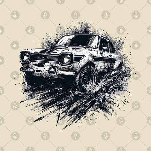 Ford Escort by Vehicles-Art