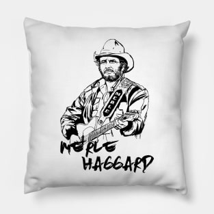 Merle Haggard Pillow