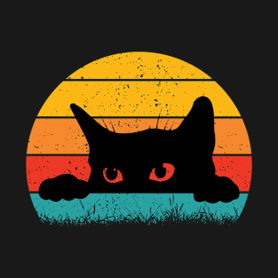 Vintage Retro Sunset Art Of Zoo T-Shirt