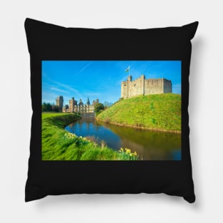 Cardiff Castle#4 Pillow