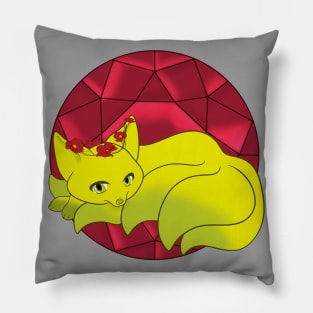 August Kitsune Pillow