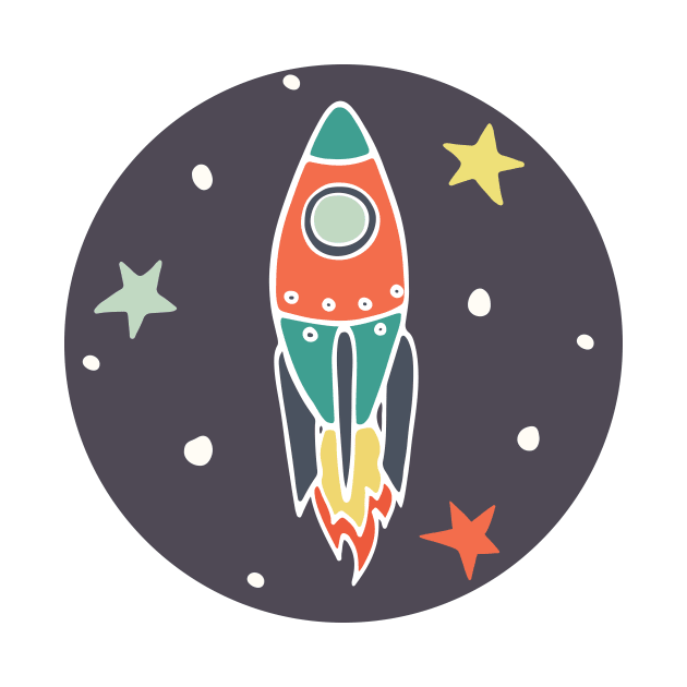 Space rocket by TashaNatasha