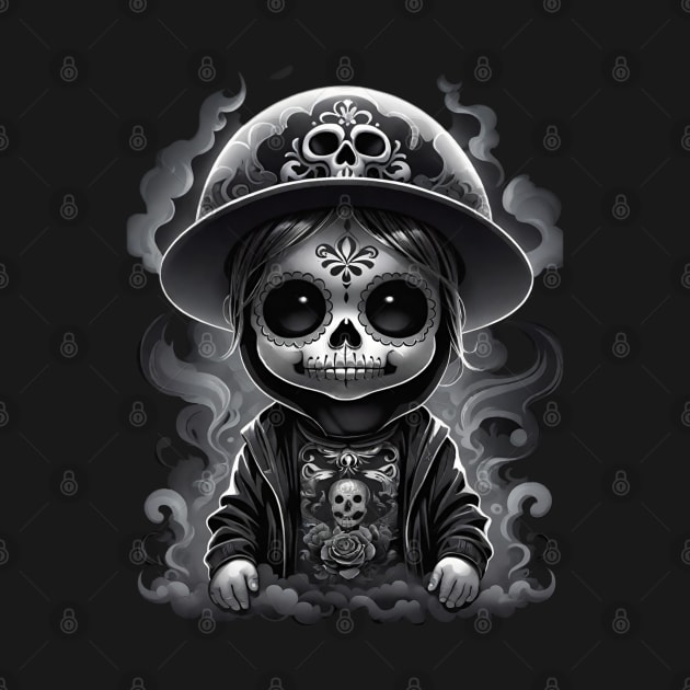 Spooky Kidz  - Dia De Los Muertos by Absinthe Society 