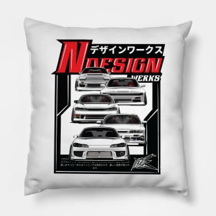 evolution of the silvia s15 Pillow