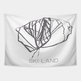 Ski Land Resort 3D Tapestry