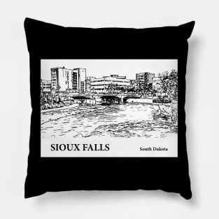 Sioux Falls - South Dakota Pillow