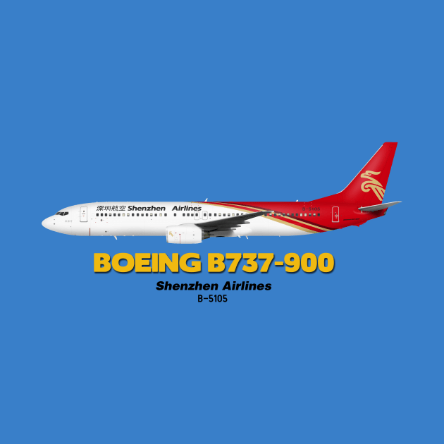 Boeing B737-900 - Shenzhen Airlines by TheArtofFlying