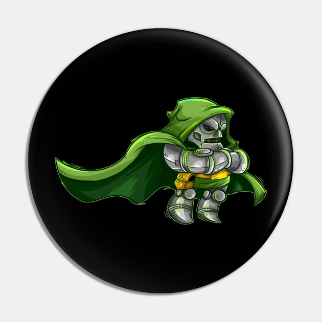 Dr. Doom Pin by vancamelot