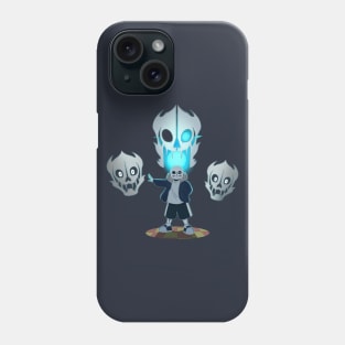 Undertale - Sans and Gaster Blaster Phone Case