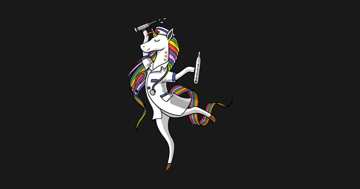 Unicorn Nurse Magical Medical Unicorn Nurse Pillow TeePublic
