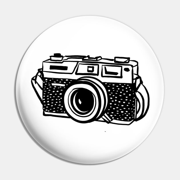 camera Pin by Das Brooklyn