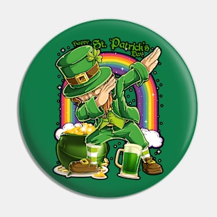 Happy Saint Patricks Day Pin