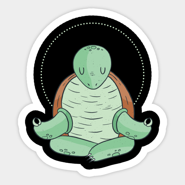 turtle yoga funny cartoon awesome shirt - Turtle - Sticker | TeePublic turtle yoga funny cartoon awesome shirt - Turtle - Sticker | TeePublic