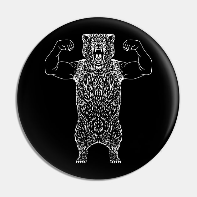 The Right to Bear Arms Pin by childofthecorn